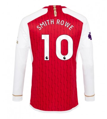 Lacne Muži Futbalové dres Arsenal Emile Smith Rowe #10 2023-24 Dlhy Rukáv - Domáci